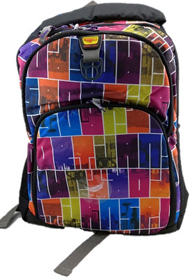 

Gene Light Weight Multi MR80 Waterproof School Bag(Multicolor, 18 inch)