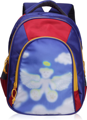 

F Gear Angel Waterproof School Bag(Blue, Red, 15 L)
