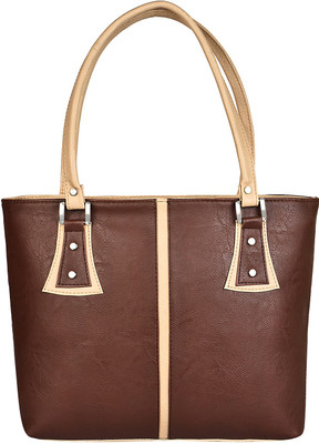

Look @me Brown HOBO with Beige Handle Shoulder Bag(Brown, Beige, 5 L)