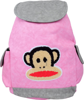 

Super Drool Pink Cute Monkey School Bag(Pink, 5 L)