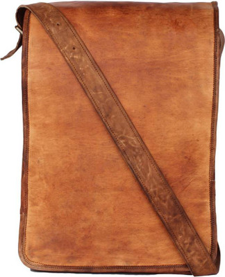 

echo LEATH120 Messenger Bag(Brown, 15 inch)