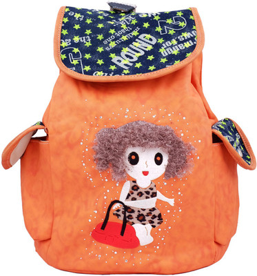 

Super Drool ST2818_BG_ORANGE Backpack(Orange, 12 inch)