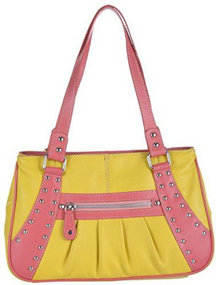 

EUPHORIA YellowLeather113 School Bag(Yellow, 5 L)