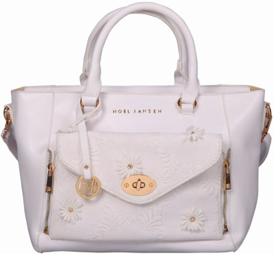 

NOEL JANSEN Holly Tote School Bag(White, 5 inch)