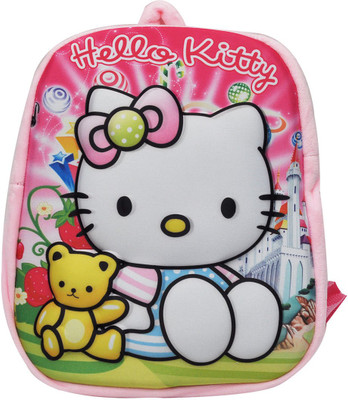 

Hawai Kitty With Baby School Bag(Pink, 12 inch)
