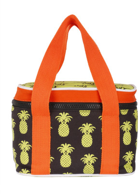 

Kanvas Katha Kanvas Katha Printed Canvas Lunch Bag KKLB003B School Bag(Black, 2 L)