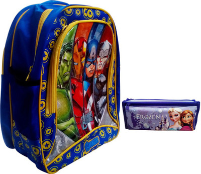 

Gold Dust Marvel Avengers Waterproof School Bag(Multicolor, 16 inch)