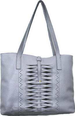 

Sophia Visconti Amelia Tote casual for women and girls Shoulder Bag(Grey, 5 L)
