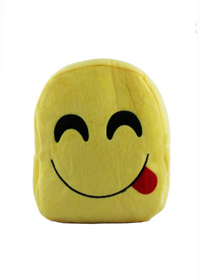

Styler Girls & Boys Love Eyes Yellow Backpack(Yellow, 4 inch)