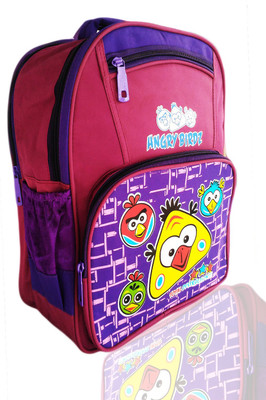 Digital Bazar Dellas Pink Angry Birds Kids Backpack Cartoon Net(AMERICAN) Edition Waterproof School Bag(Pink, 16 inch) available at flipkart for Rs.1099