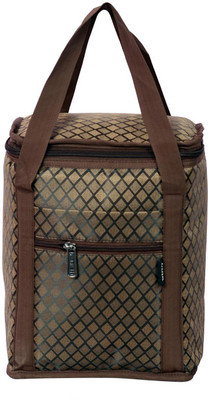 

Yark Big Size Lunch Bag Waterproof School Bag(Gold, 9 inch)