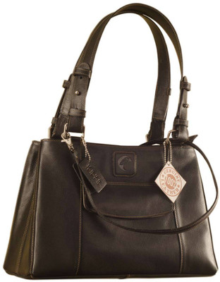 

eZeeBags Maya Collection Ya824v1 Leather Handbags Dark, Tall & Handsome. School Bag(Black, 1 L)