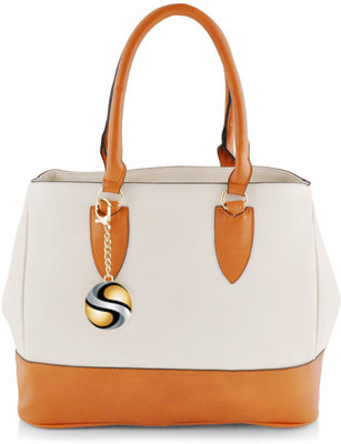 

Ashvah ATBAG298CRM Shoulder Bag(White, 12 inch)