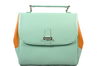 

Piccadilly A89 Waterproof Shoulder Bag(Mint green and Tan, 11 inch)