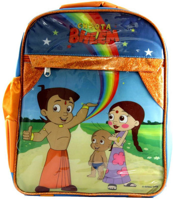 Priority Hag 48 Waterproof School Bag(Orange, Brown, 8 inch)