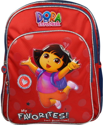 

Simba Dora Explore The Harbour School Backpack 18" Waterproof Shoulder Bag(Red, 18 inch)
