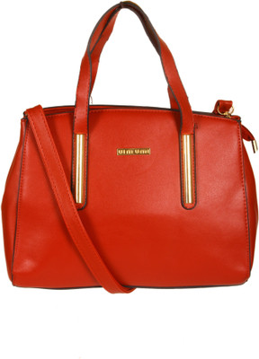 

India Unltd Red Handbag IULBG16RDHB School Bag(Red, 5 L)