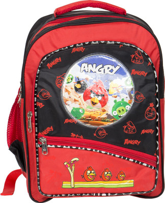

Uxpress Red and black smart and trendy school bag for kids Waterproof School Bag(Red, Black, 20 L)