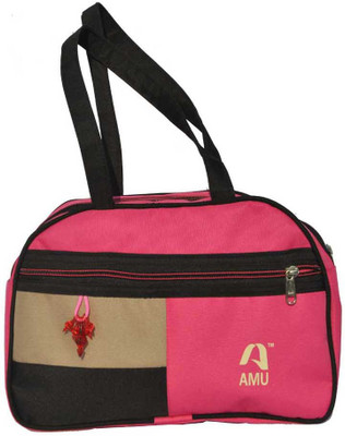 

AMU AMU Vanity Bag Waterproof Shoulder Bag(Pink, 7 L)