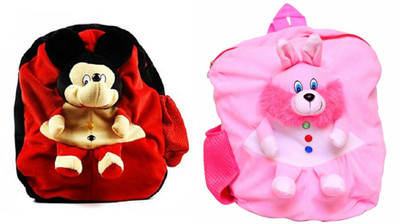 

JRP Mart Combo Backpack Red Bag and Pink Bag Backpack(Multicolor, 14 inch)