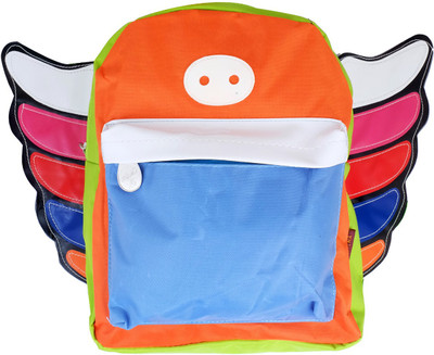 

Super Drool Wings to Fly_1 School Bag(Orange, 2 L)