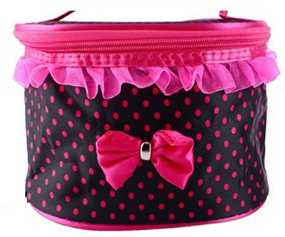 

Sanyal Bow Cosmetic Bag Waterproof Lunch Bag(Multicolor, 8 inch)