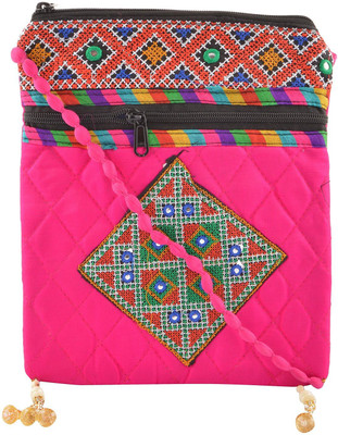 

Art Creation Jaipuri Ethnic Bag Sling Bag(Multicolor, 5 inch)