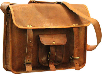 

AmazingShops ALG-0007909-13 School Bag(Brown, 5 inch)