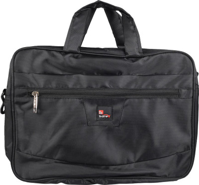 

Safex APPLE BLACK LAPTOP BAGS Messenger Bag(Black, 8 L)