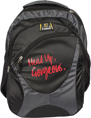 

U United Fast Trip Waterproof Backpack(Grey and Black, 35 L)