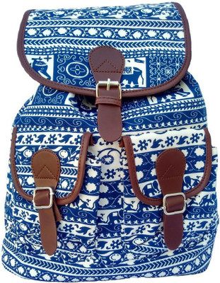 

FASHION BAZAAR INDIA BLUE BAG FOR GIRL Waterproof School Bag(BLUE PRINTED, 20 L)