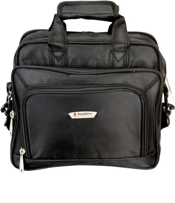 

Sapphire 10 inch Expandable Laptop Messenger Bag(Black)