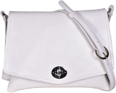 

Rever NA Waterproof Sling Bag(White, 5 inch)