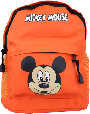 

Super Drool Orange Cartoon Love School Bag(Orange, 3 L)