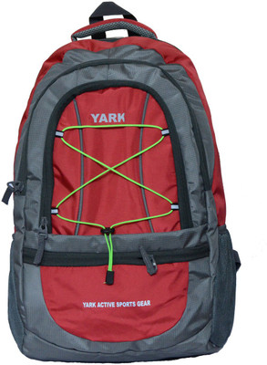 

Yark Rope Waterproof School Bag(Red, 20 inch)