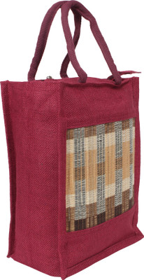 

Saffron Craft Lunch Bag Lunch Bag(Maroon, 12 L)