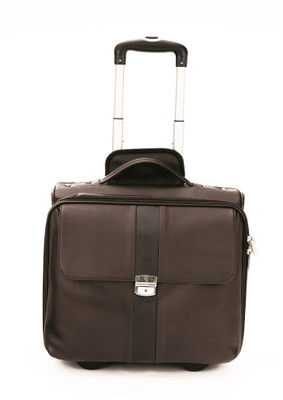 

Mboss Overnight Strolley with Raincover Laptop Bag(Brown)