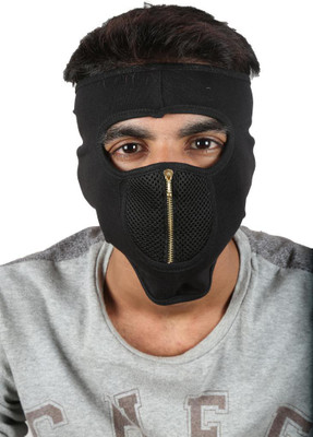 

Merchanteshop Black Bike Face Mask for Men & Women(Size: Free, Balaclava)