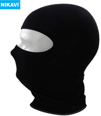 

Nikavi Black Bike Face Mask for Men & Women(Size: XL, Balaclava)