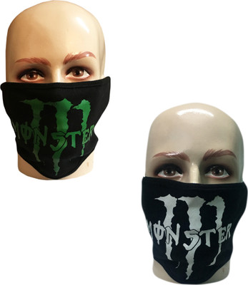 

AtYourDoor Black Bike Face Mask for Boys(Size: Free, Balaclava)