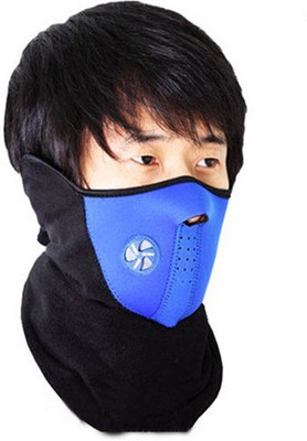

X&M Black, Blue Bike Face Mask for Men & Women(Size: Free, Balaclava)