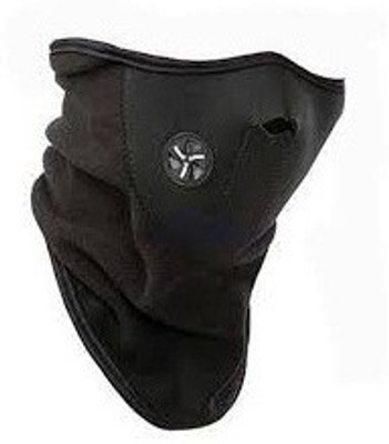 SHIONG Black Bike Face Mask for Boys(Size: L, Balaclava)