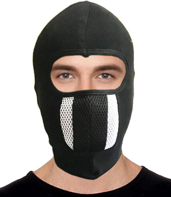 

Hi-Life Black Bike Face Mask for Men & Women(Size: Free, Balaclava)