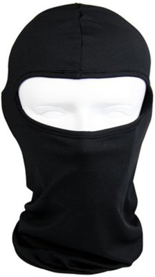 

AdroitZ Black Bike Face Mask for Men & Women(Size: Free, Balaclava)