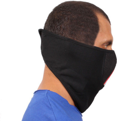

Sushito Black Bike Face Mask for Men & Women(Size: Free, Balaclava)
