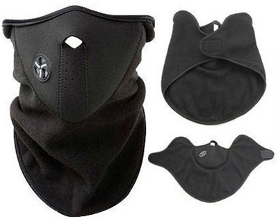 

SHIONG Black Bike Face Mask for Boys(Size: L, Balaclava)