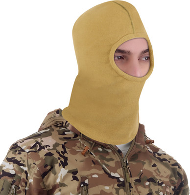 

NUAN Brown Helmet Skull Cap for Men & Women(Size: Free, Balaclava)