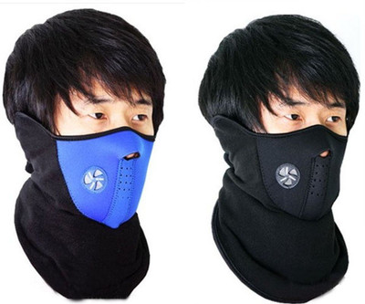 

Psylane Black, Blue Bike Face Mask for Boys & Girls(Size: Free, Balaclava)
