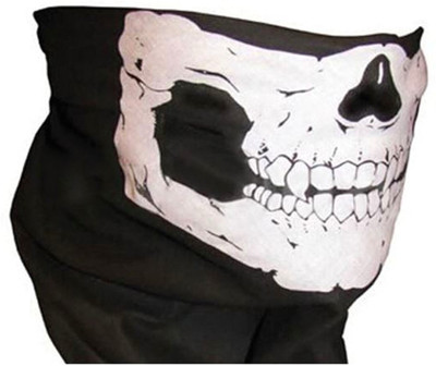 

Jonty Bike Riding Multi Functional Cover Party Mask(Black, Pack of 3)