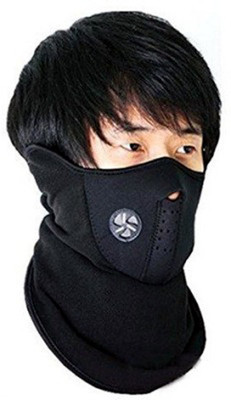 

AdroitZ Black Bike Face Mask for Men & Women(Size: Free, Balaclava)
